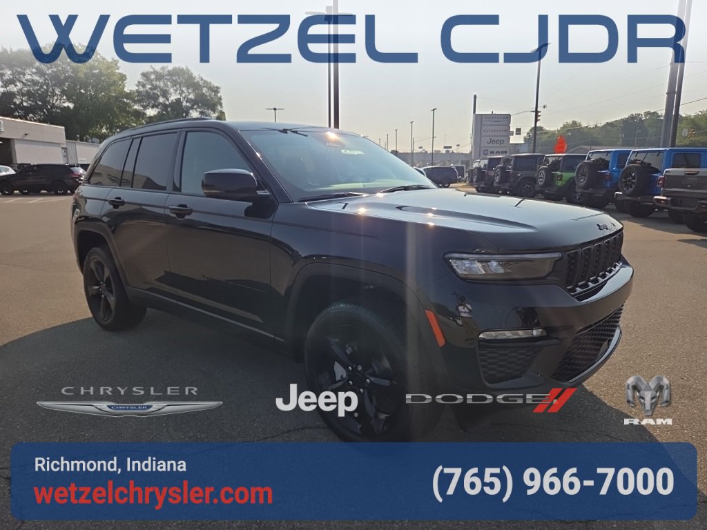 New 2025 Jeep Grand Cherokee Limited w/ Black Appearance Package