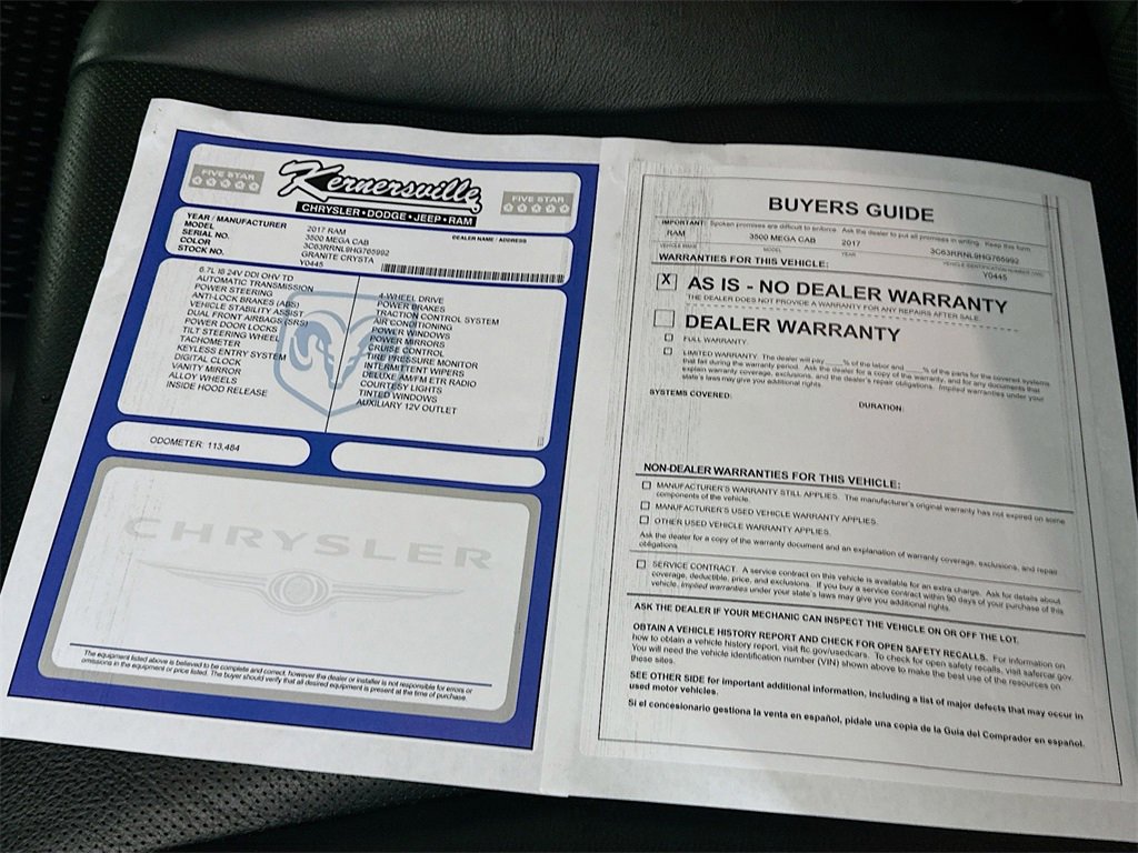 Used 2017 RAM 3500 Laramie Longhorn image 38