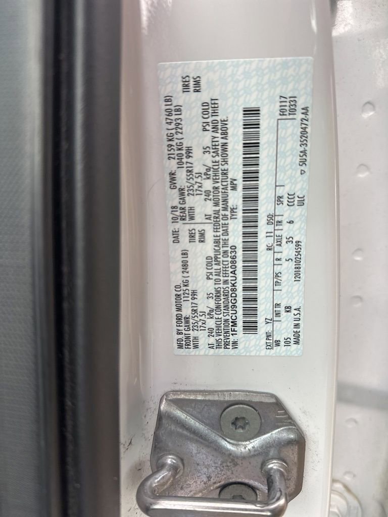 Used 2019 Ford Escape SE image 30