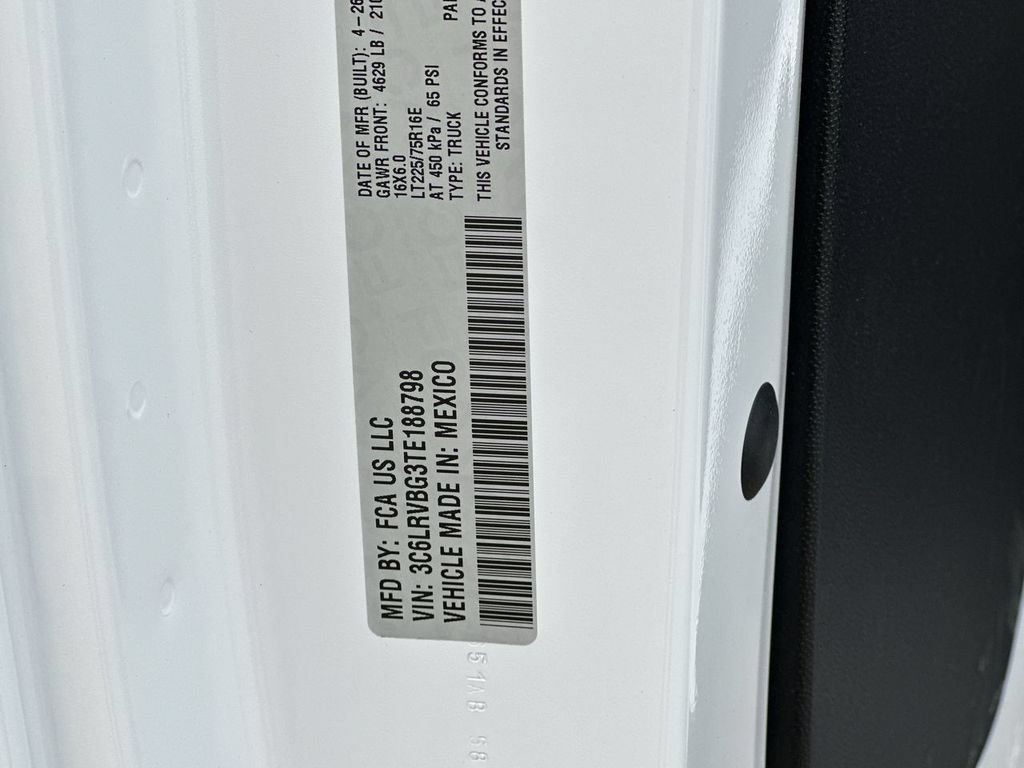 New 2026 RAM ProMaster 1500 w/ Convenience Group FWD image 42