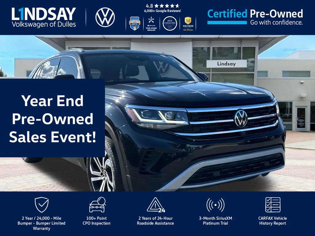 Certified 2020 Volkswagen Atlas Cross Sport SEL Premium image 1