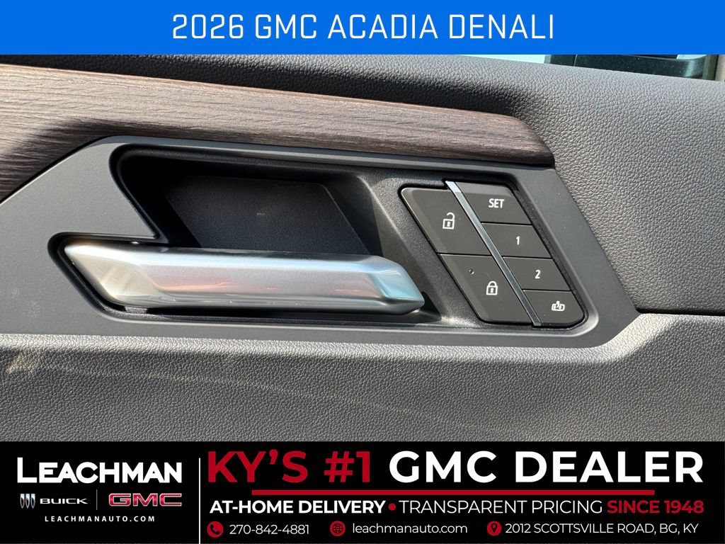 New 2026 GMC Acadia Denali w/ Super Cruise Package FWD image 11