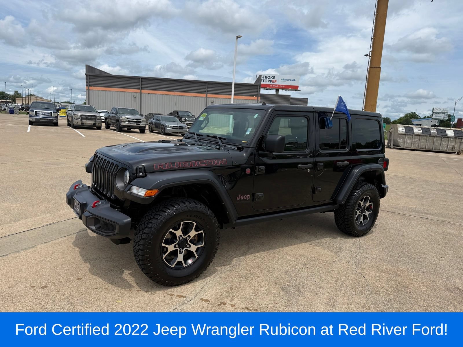 Used 2022 Jeep Wrangler Unlimited Rubicon w/ Cold Weather Group AWD/4WD image 1