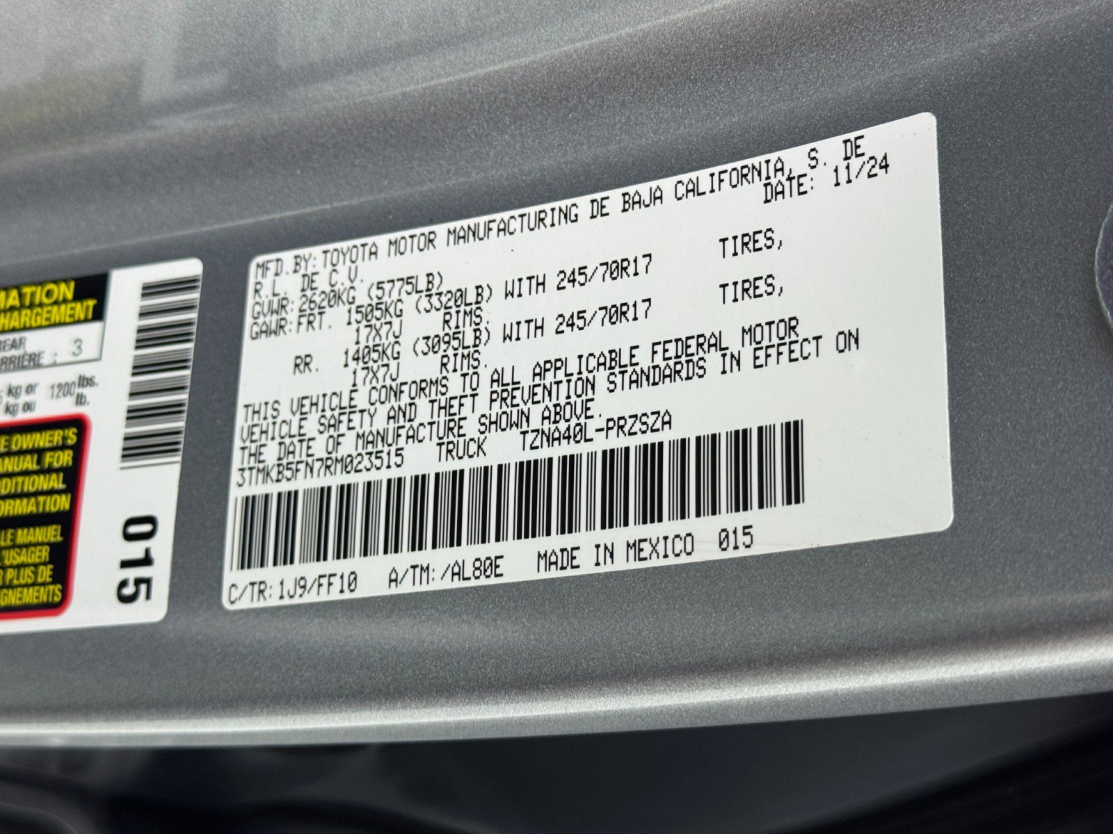 Used 2024 Toyota Tacoma SR5 image 42