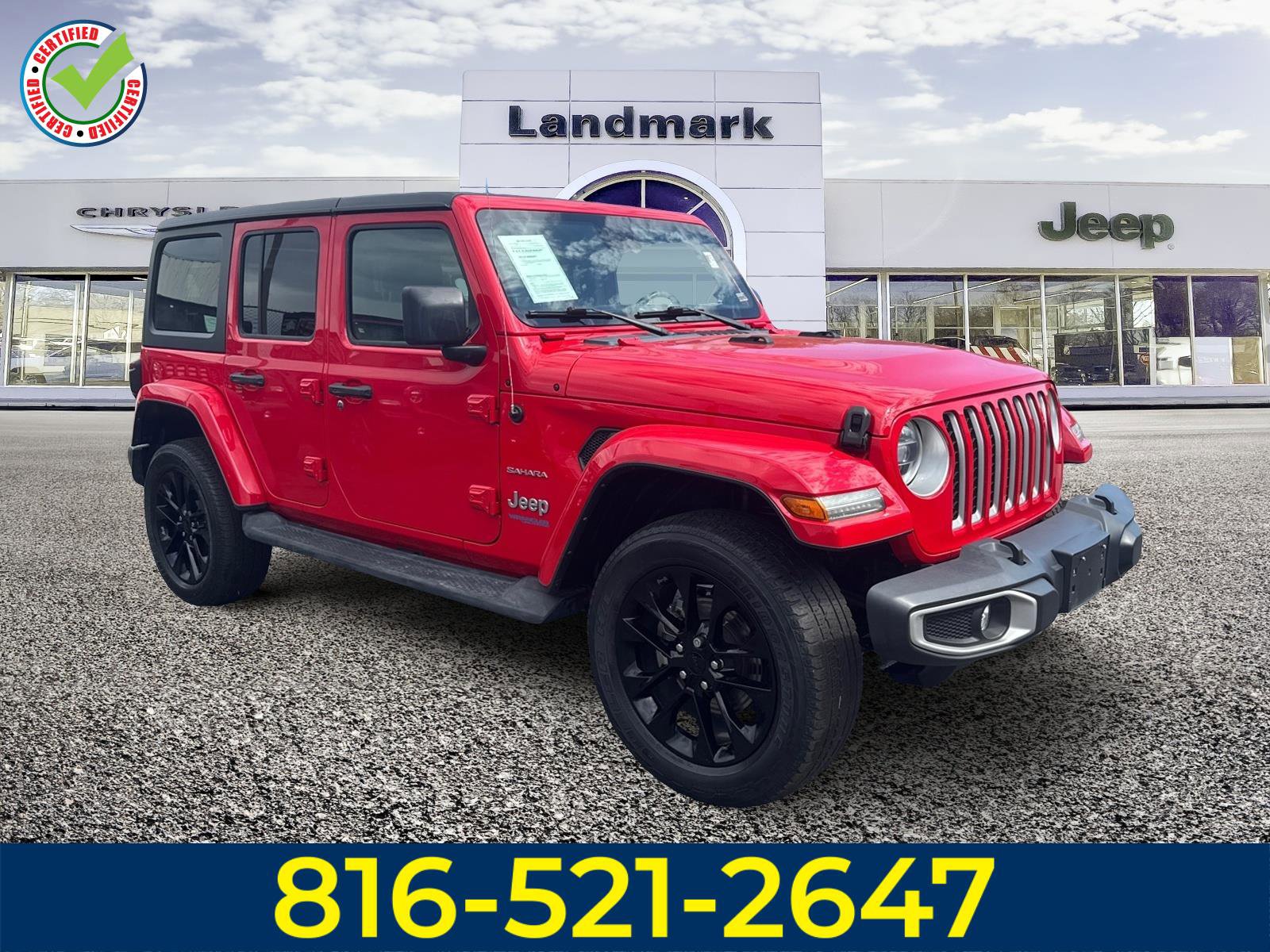 Used 2021 Jeep Wrangler Unlimited Sahara w/ Cold Weather Group