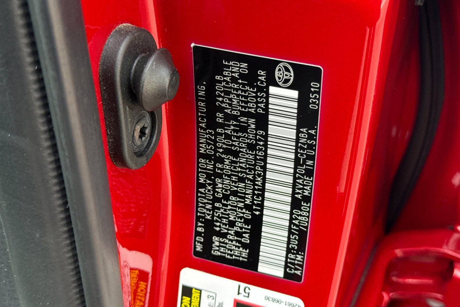 Certified 2023 Toyota Camry LE FWD image 34