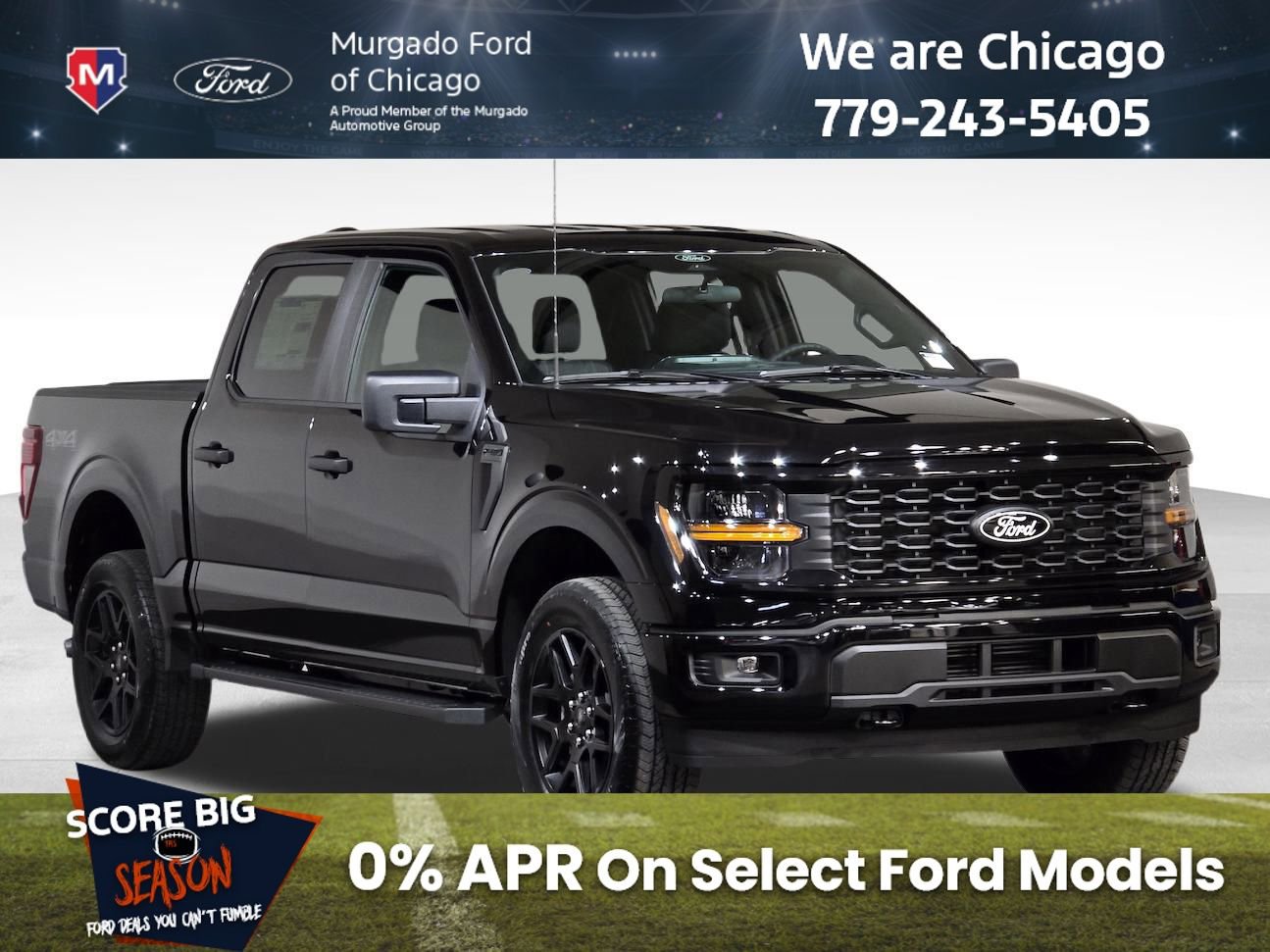 New 2025 Ford F150 STX w/ STX Black Appearance Package