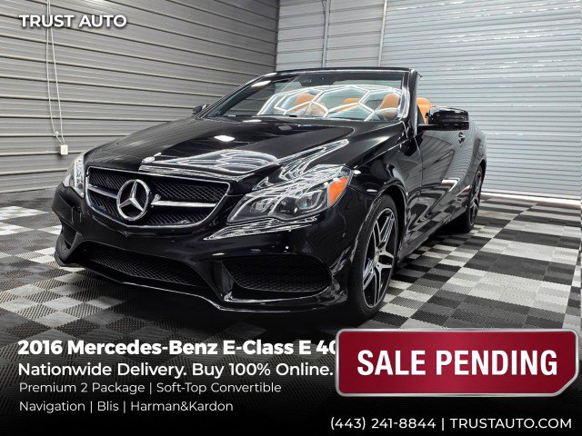 Used 2016 Mercedes-Benz E 400 Cabriolet image 1