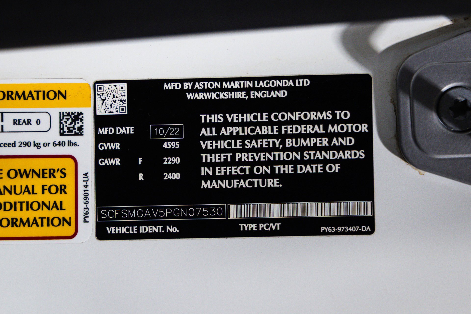 Used 2023 Aston Martin V12 Vantage image 30