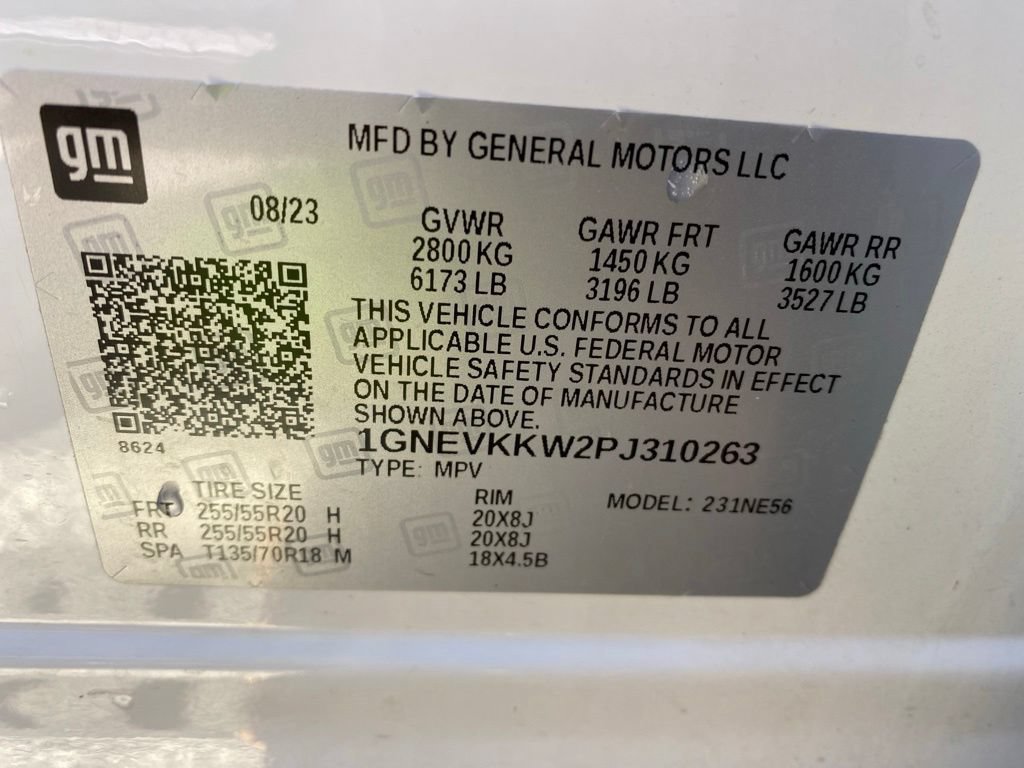 Used 2023 Chevrolet Traverse Premier w/ Redline Edition AWD/4WD image 31