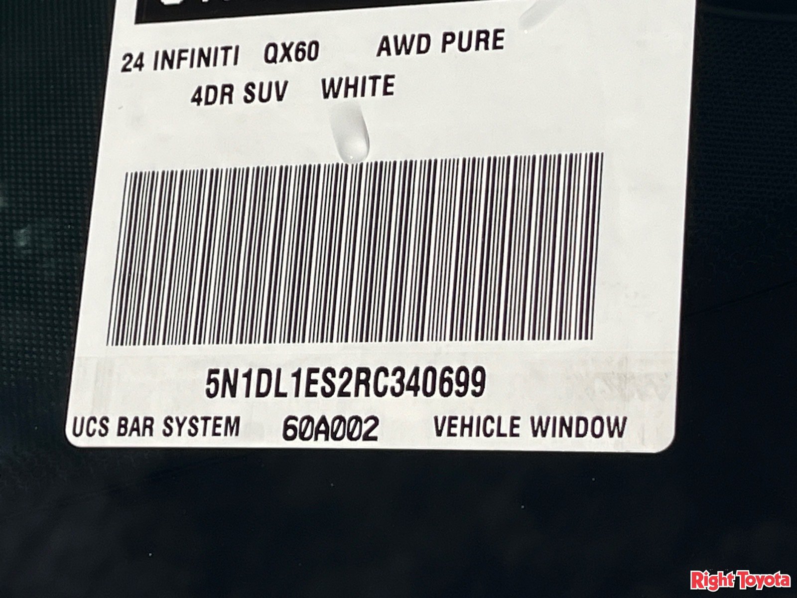 Used 2024 INFINITI QX60 Pure AWD/4WD image 34