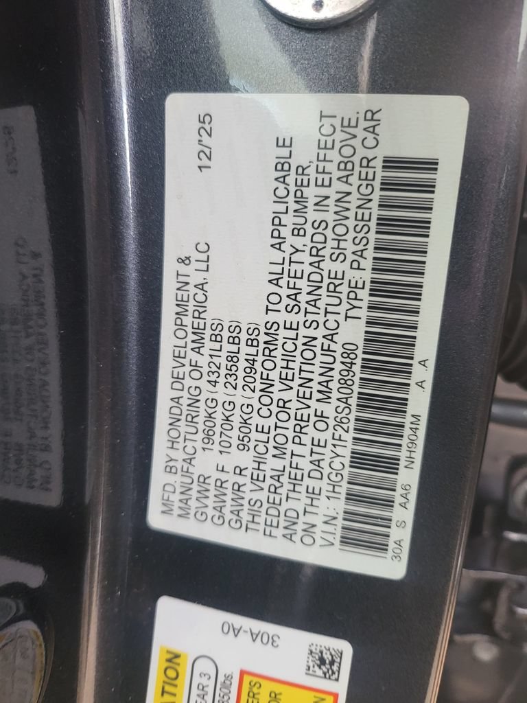 Used 2025 Honda Accord LX image 7
