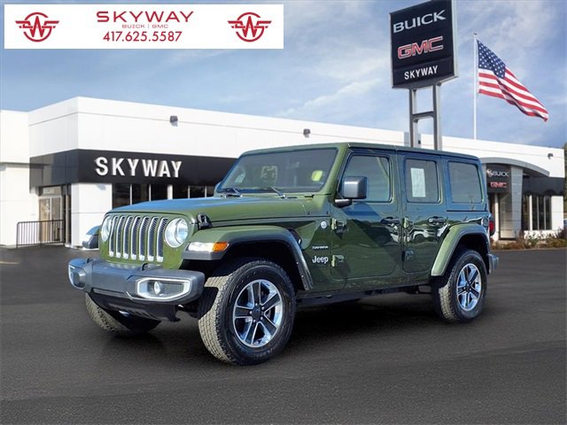Used 2023 Jeep Wrangler Sahara w/ Cold Weather Group image 1