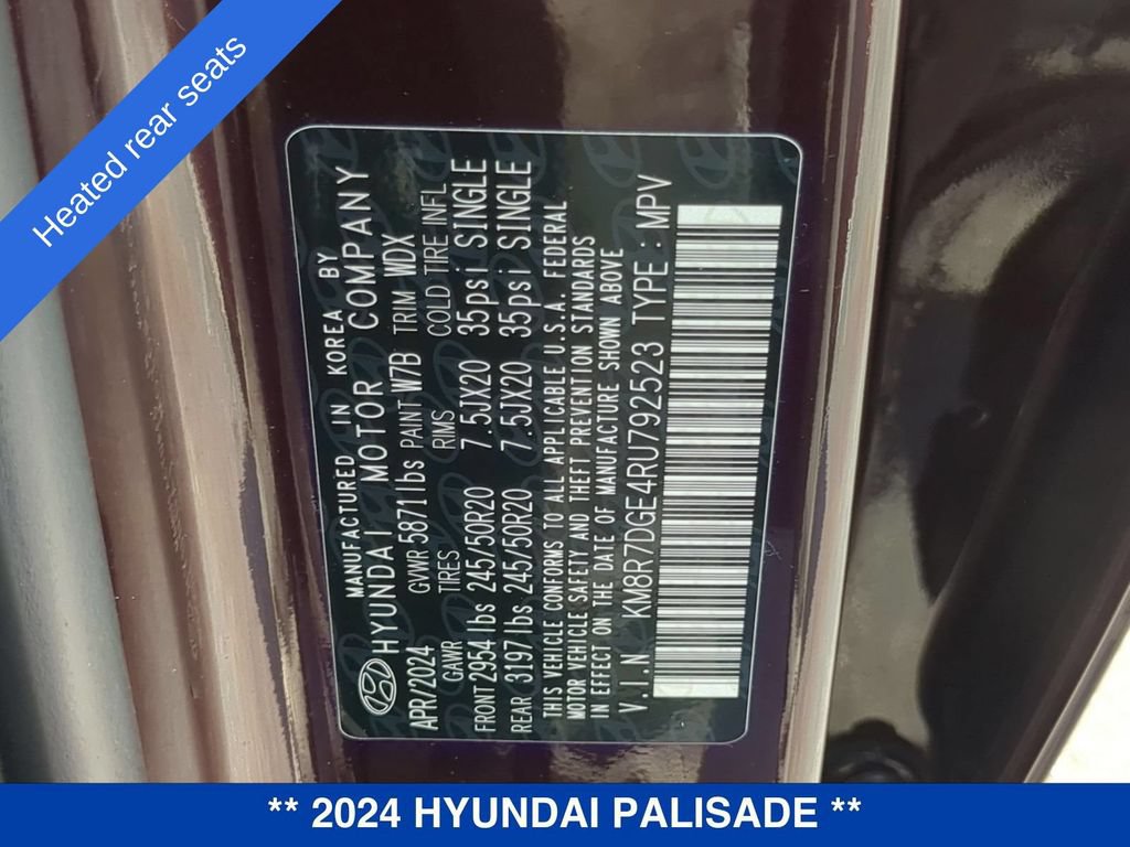 Used 2024 Hyundai Palisade Calligraphy AWD/4WD image 30