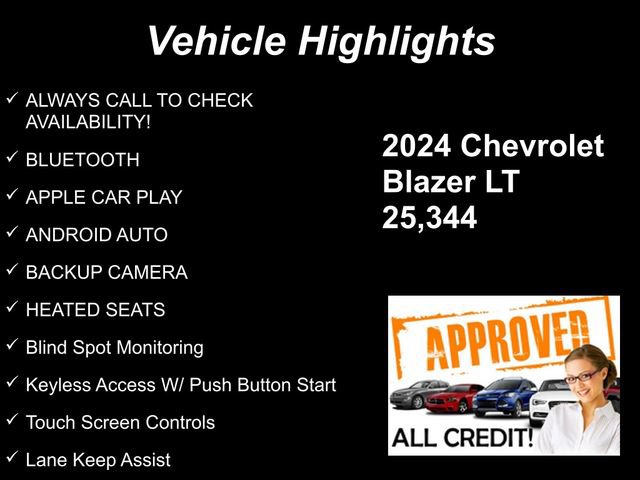 Used 2024 Chevrolet Blazer LT w/ Convenience Package FWD image 9