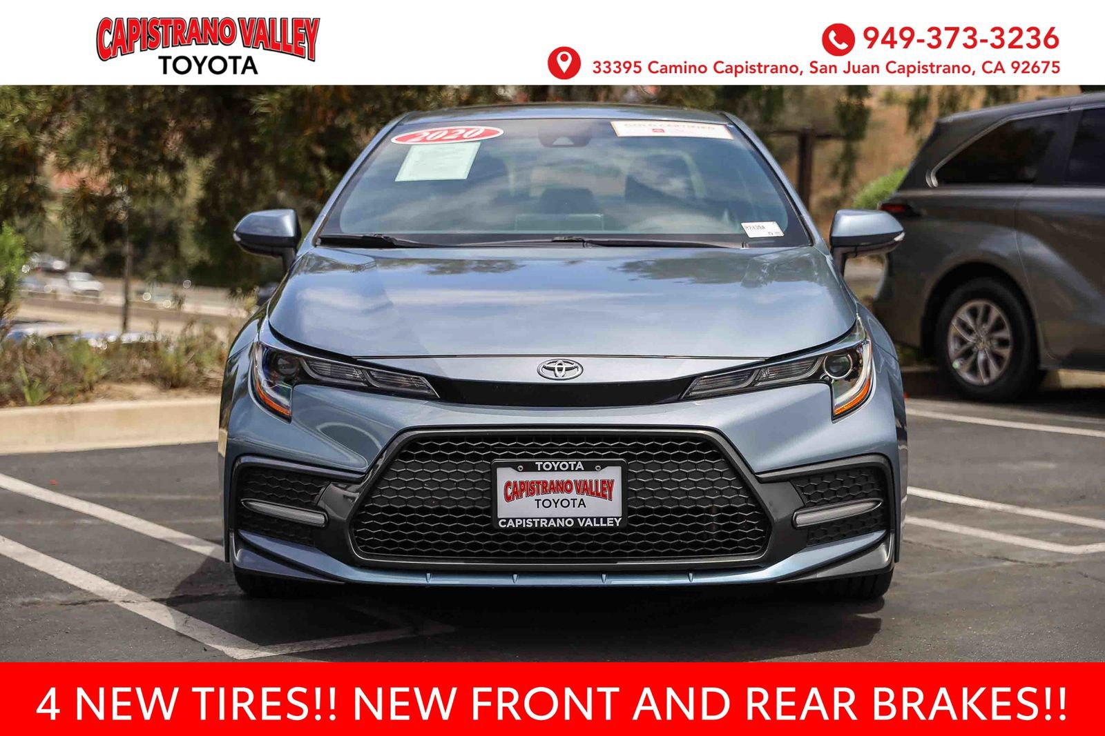 Certified 2020 Toyota Corolla XSE FWD image 2