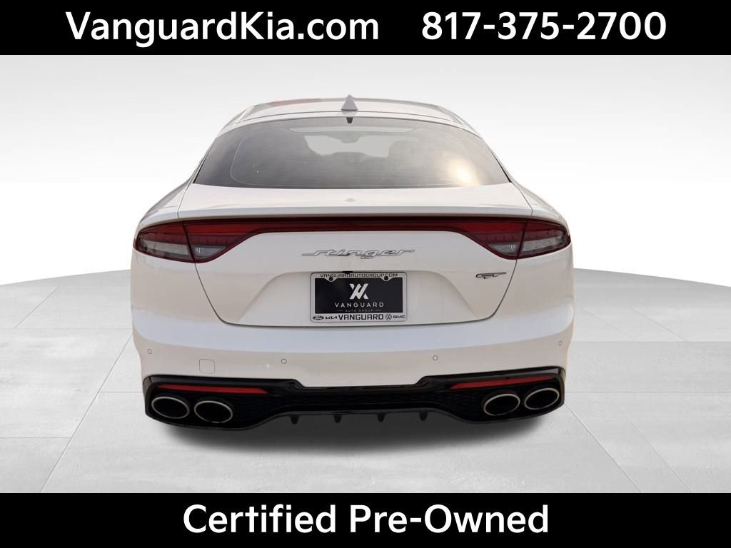 Certified 2022 Kia Stinger GT2 w/ Red Interior Color Package image 3
