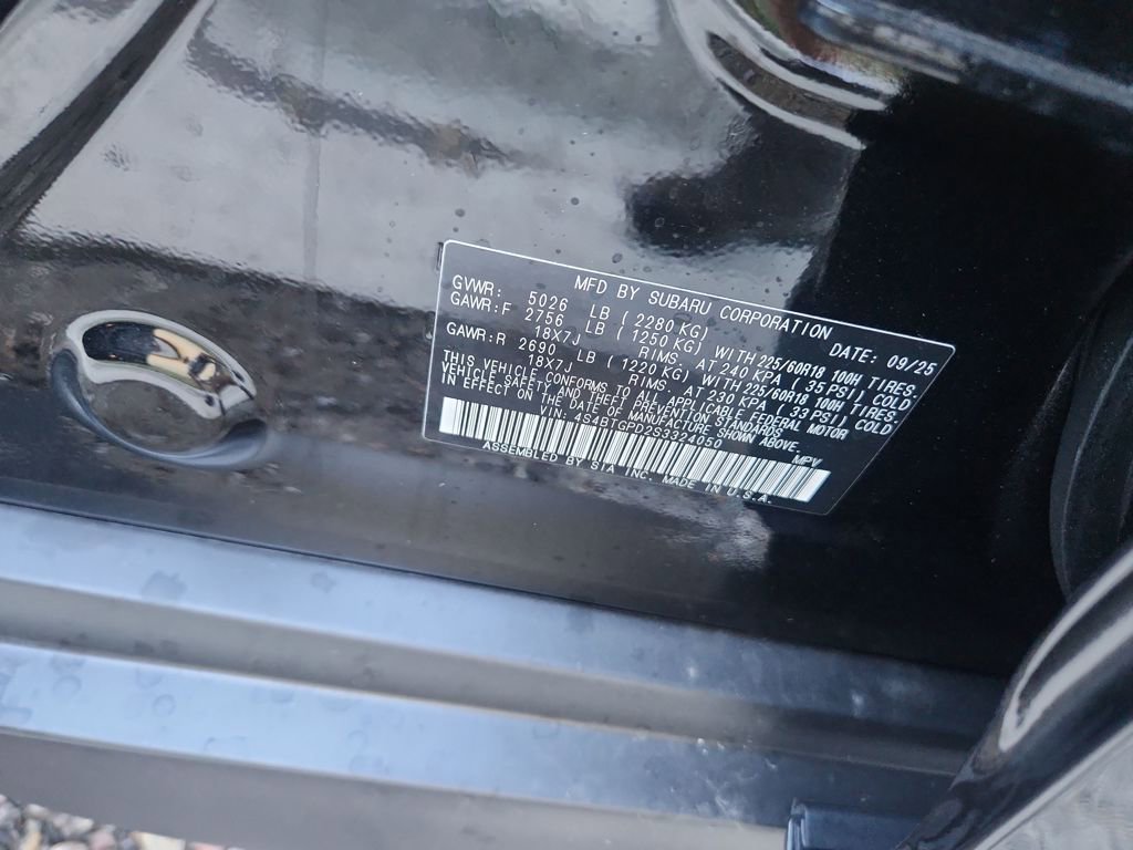 New 2025 Subaru Outback Touring XT image 22