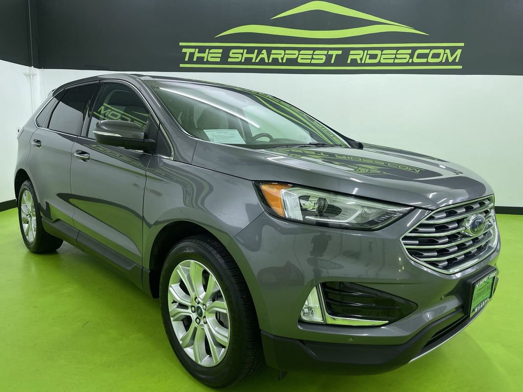 Used 2021 Ford Edge Titanium w/ Cargo Accessory Package image 2