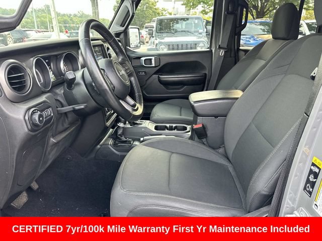 Certified 2021 Jeep Wrangler Unlimited Sport AWD/4WD image 16
