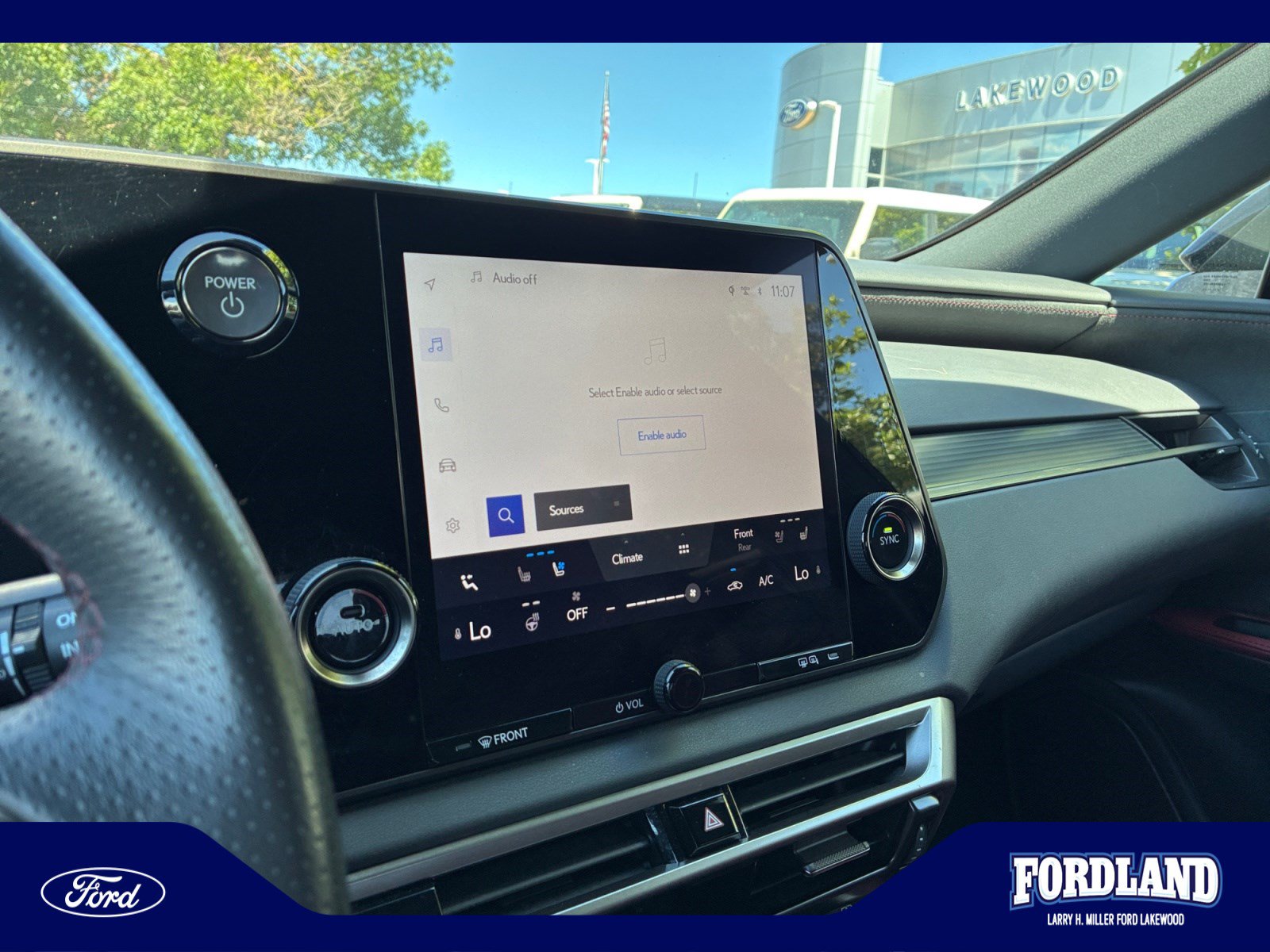 Used 2023 Lexus RX 500h F Sport w/ Accessory Package (Z1) AWD/4WD image 12