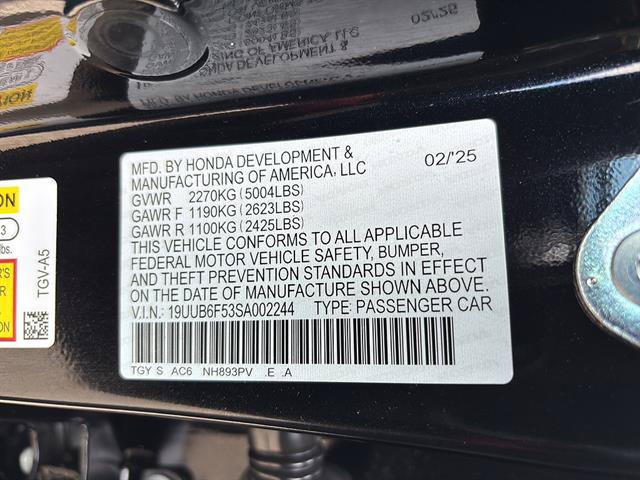 Used 2025 Acura TLX w/ A-SPEC Package AWD/4WD image 21