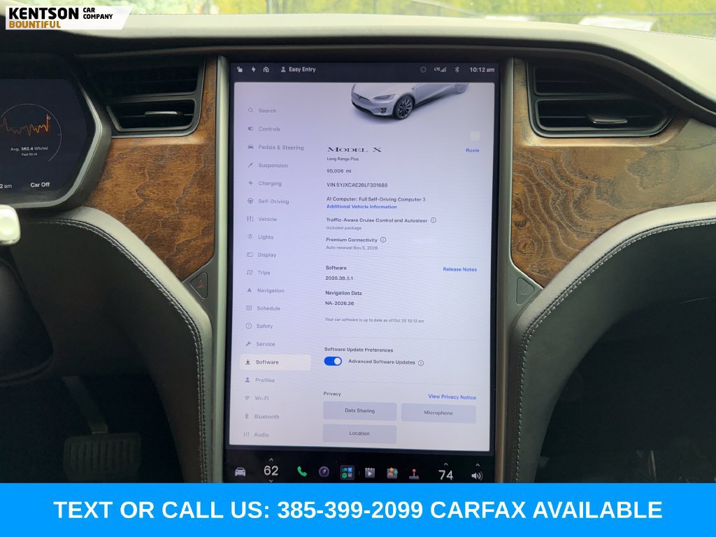 Used 2020 Tesla Model X Long Range AWD/4WD image 21