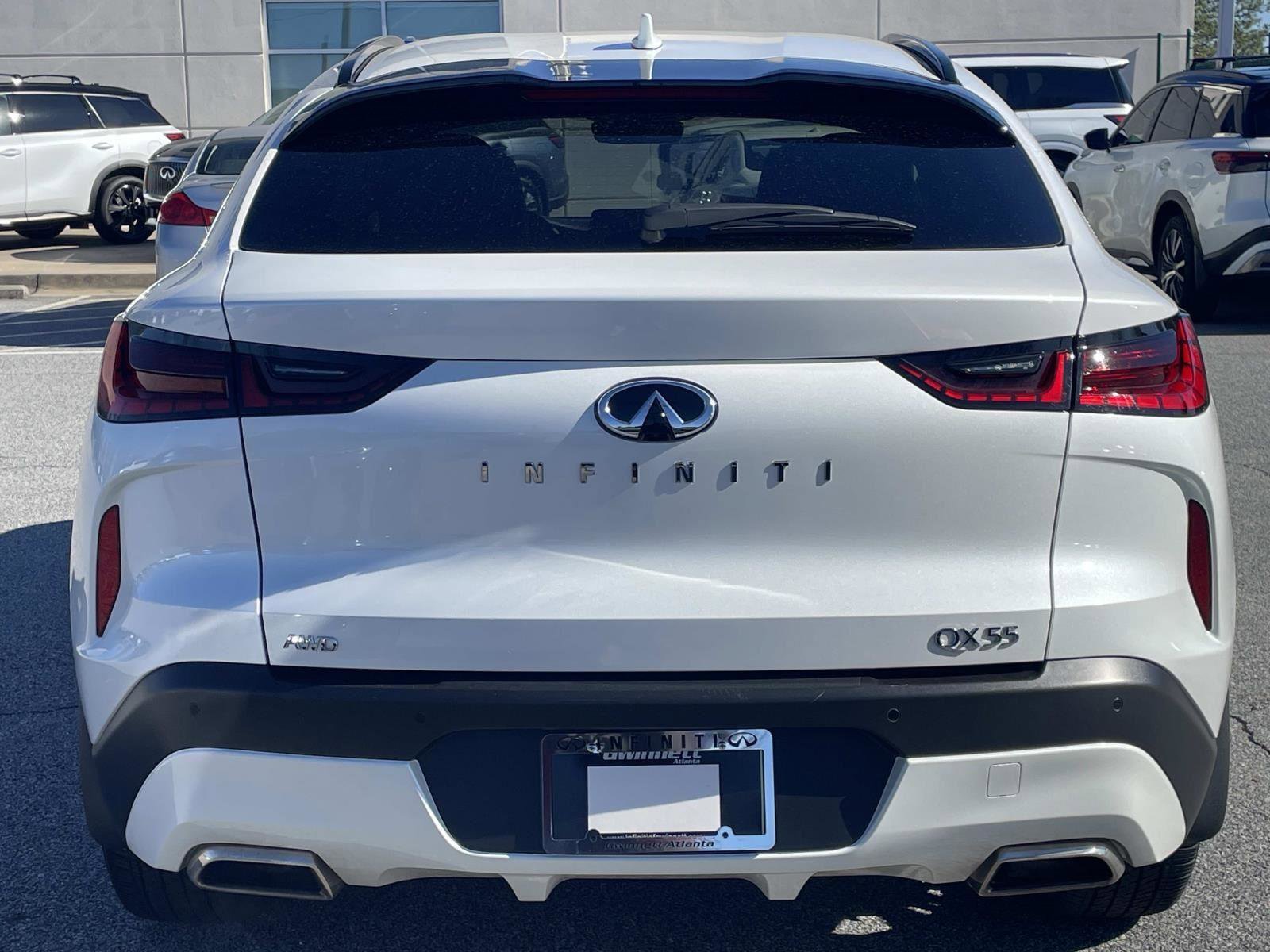 Certified 2025 INFINITI QX55 Luxe w/ Cargo Package image 3