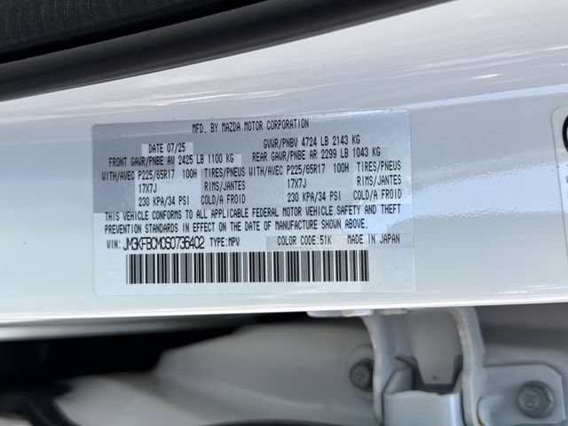 Certified 2025 MAZDA CX-5 AWD 2.5 S w/ Preferred Package image 19