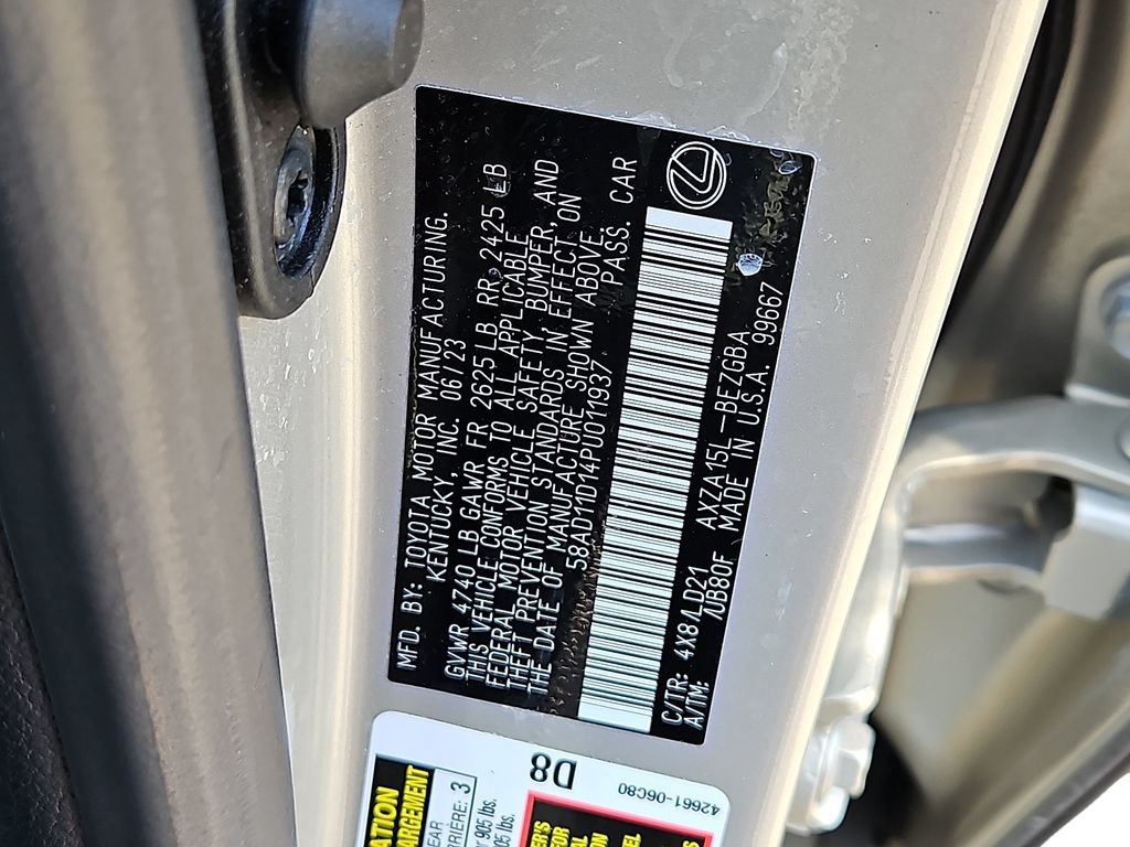 Certified 2023 Lexus ES 250 w/ Premium Package AWD/4WD image 28