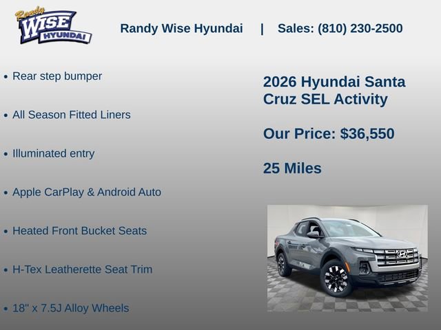 New 2026 Hyundai Santa Cruz SEL AWD/4WD image 15