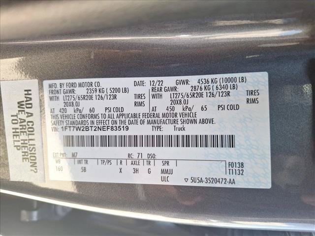 Used 2022 Ford F250 Lariat w/ Lariat Ultimate Package AWD/4WD image 21