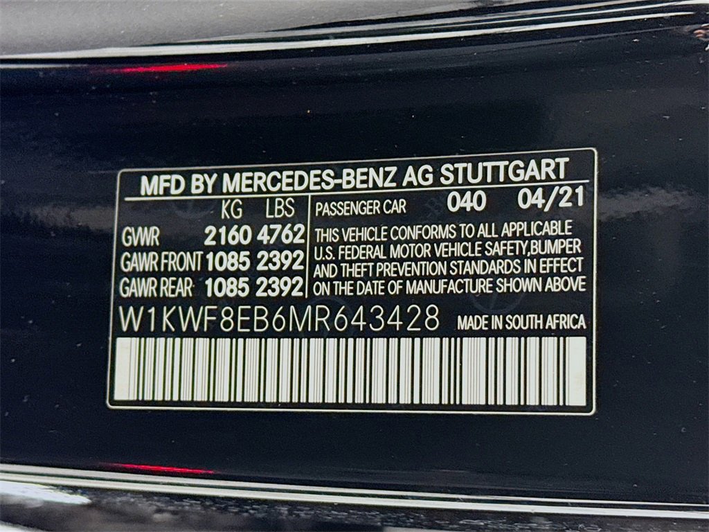 Used 2021 Mercedes-Benz C 300 4MATIC Sedan image 30