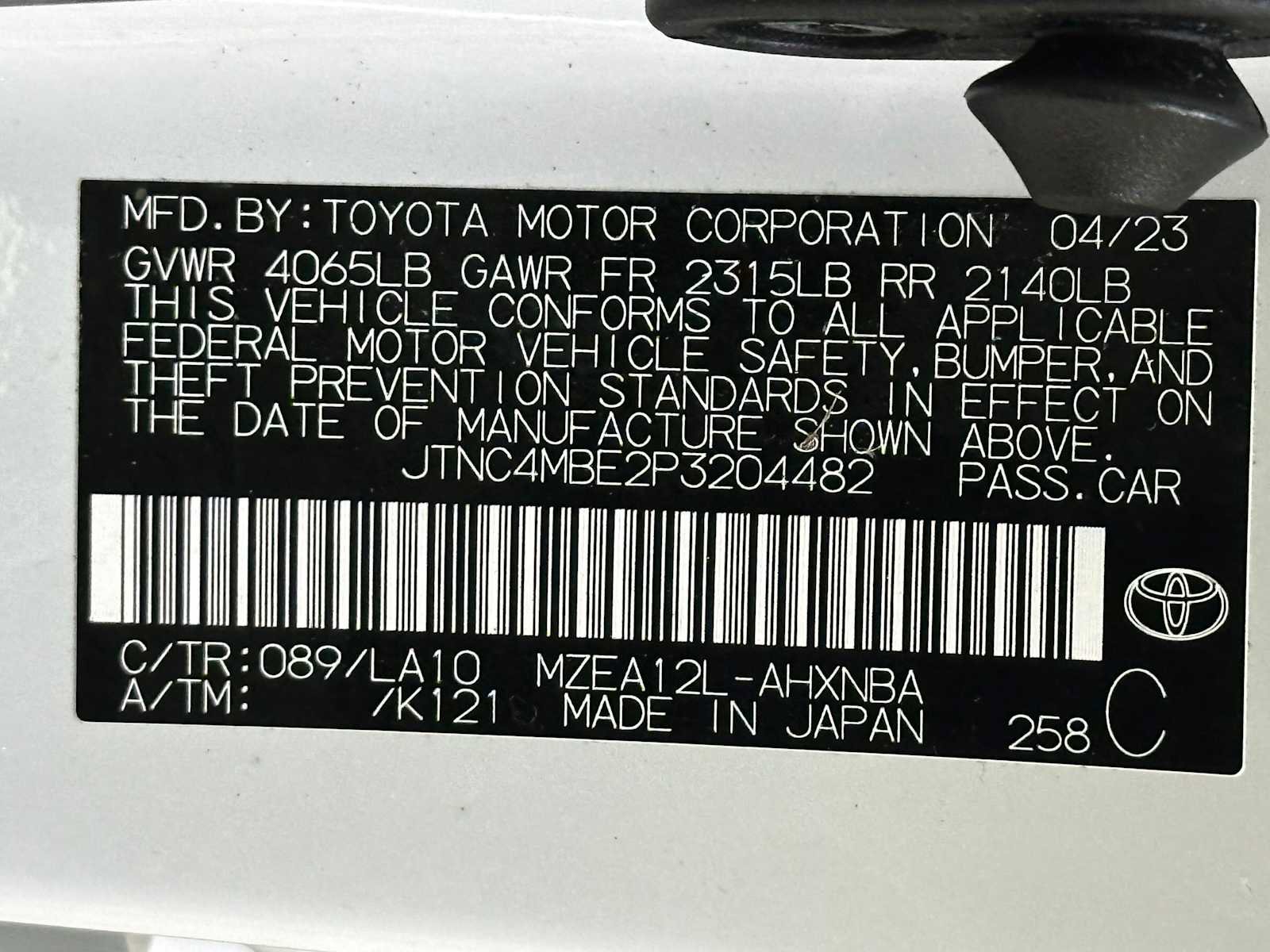 Certified 2023 Toyota Corolla XSE FWD image 35
