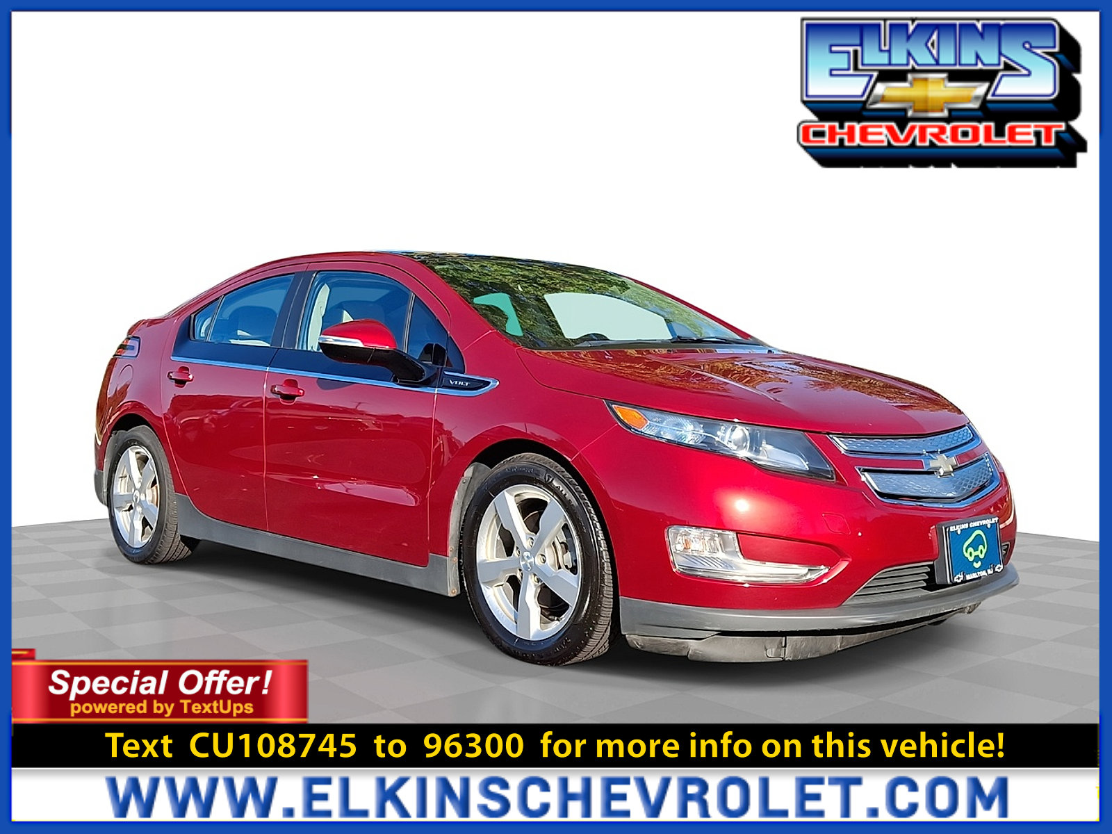 Certified 2012 Chevrolet Volt Premium w/ Premium Trim Package FWD image 1