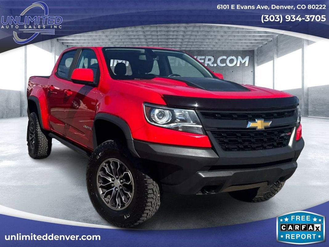 Used 2018 Chevrolet Colorado ZR2
