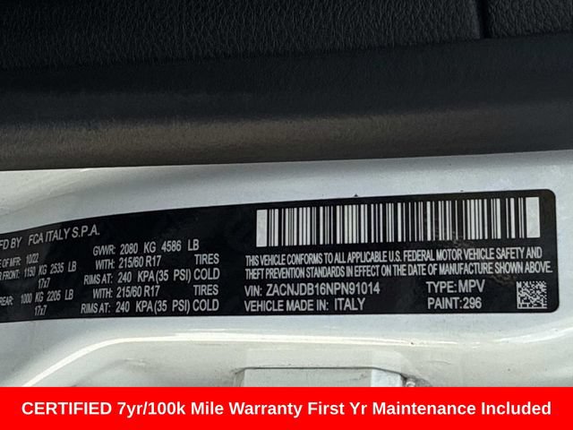 Used 2022 Jeep Renegade Latitude AWD/4WD image 31