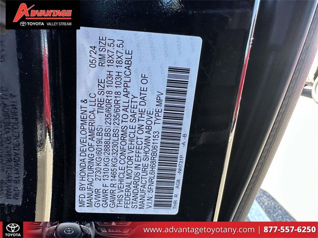 Used 2024 Honda Odyssey EX-L image 23