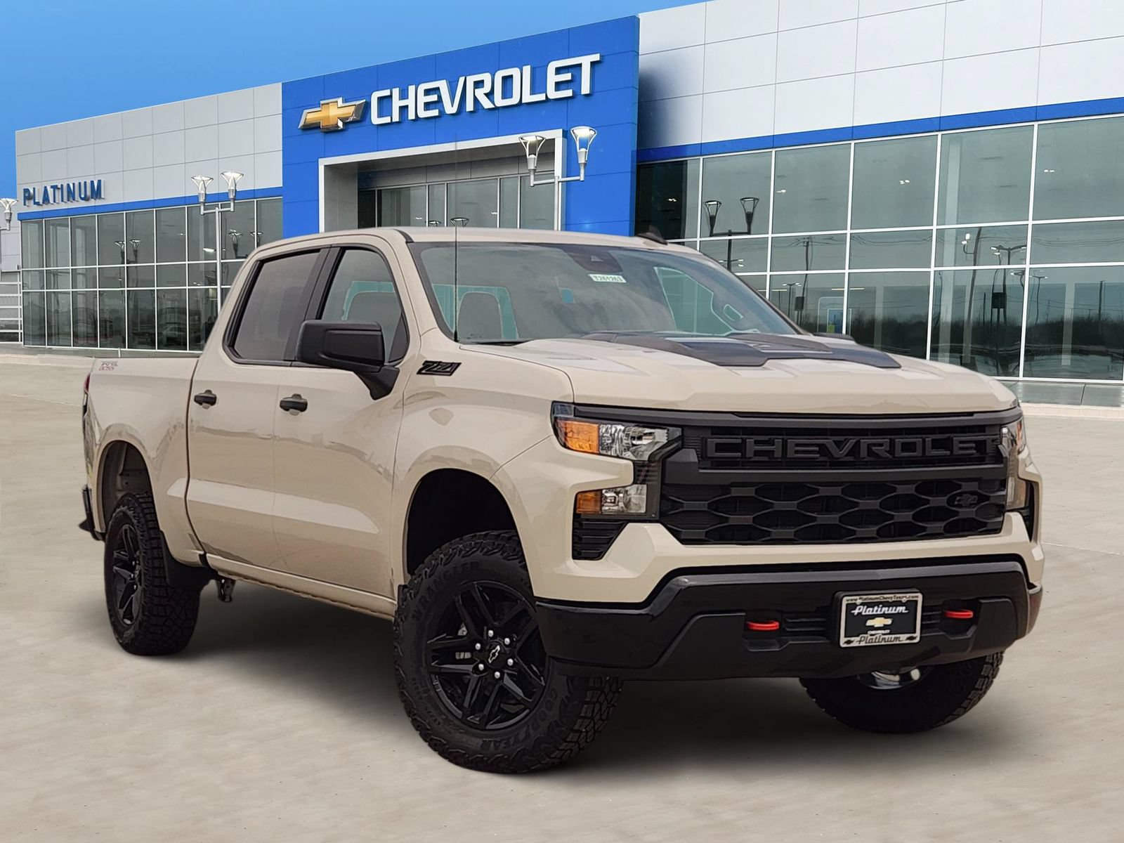 New 2026 Chevrolet Silverado 1500 Custom Trail Boss w/ LPO, Dark Essentials Package