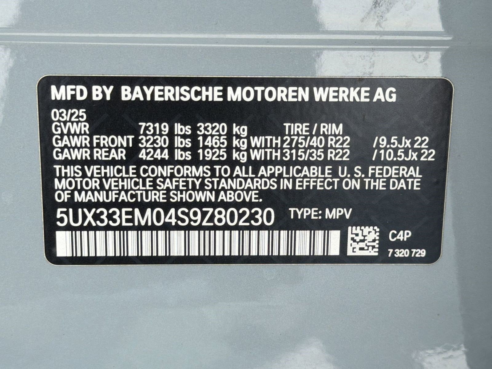 Used 2025 BMW X7 M60i AWD/4WD image 20