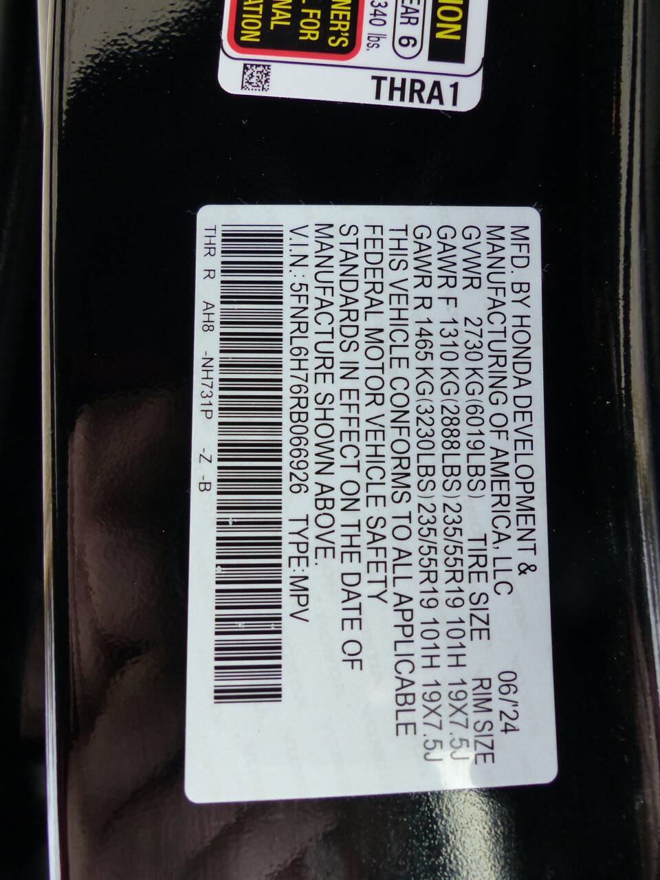 Used 2024 Honda Odyssey Sport image 22