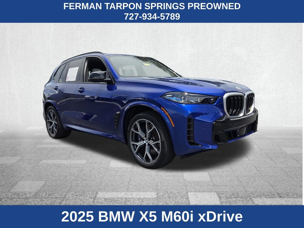 Used 2025 BMW X5 M60i w/ Climate Comfort Package AWD/4WD image 1