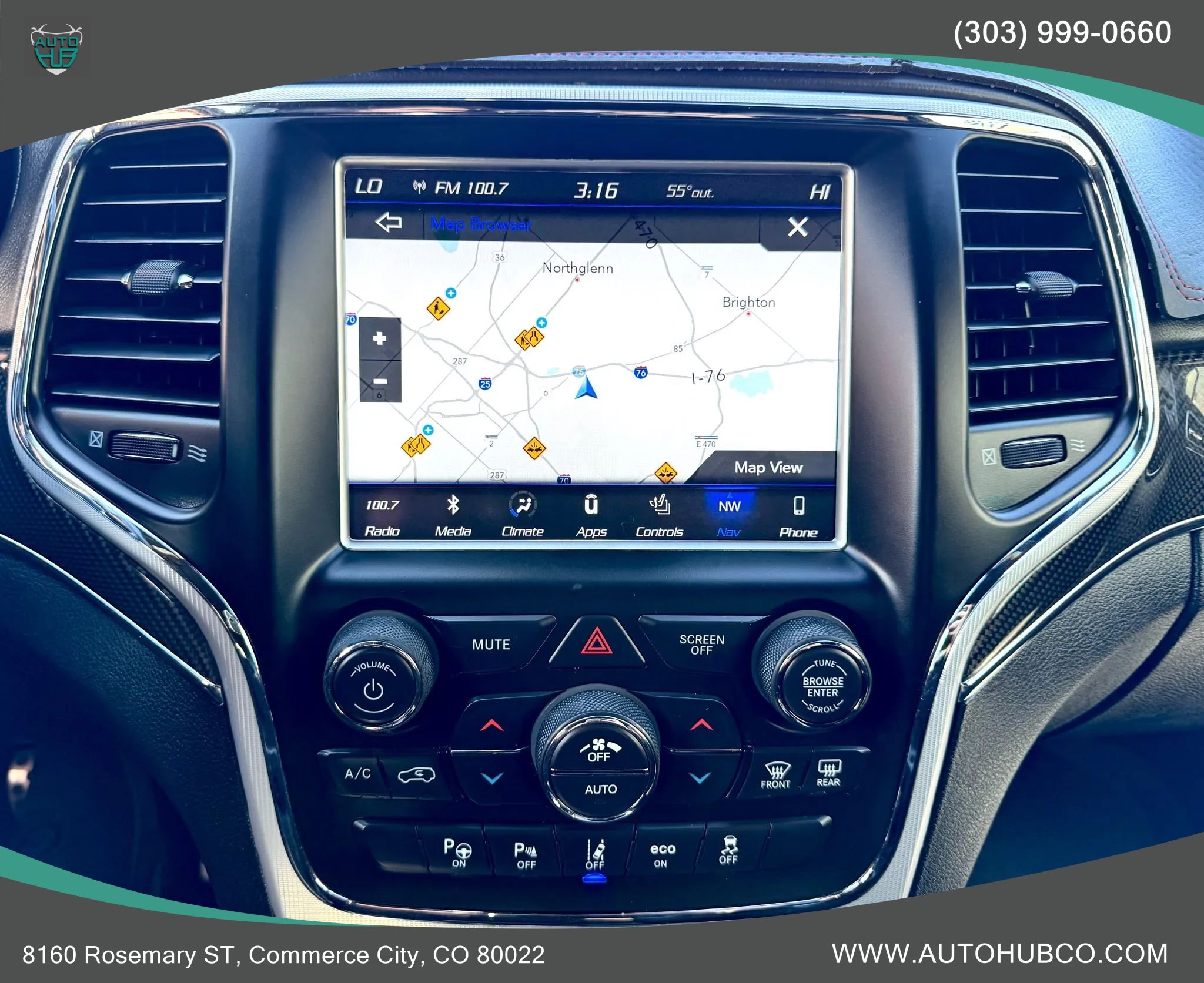 Used 2018 Jeep Grand Cherokee SRT w/ Trailer Tow Group IV AWD/4WD image 14