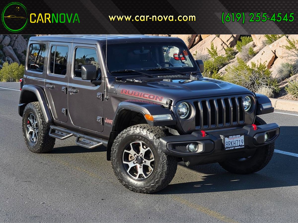 Used 2020 Jeep Wrangler Unlimited Rubicon AWD/4WD image 1