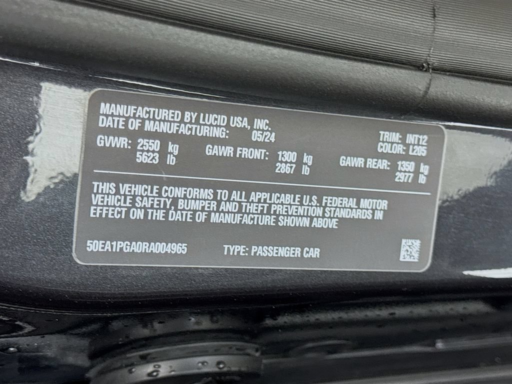 Used 2024 Lucid Air Pure RWD image 46