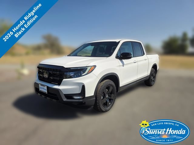 New 2026 Honda Ridgeline Black Edition