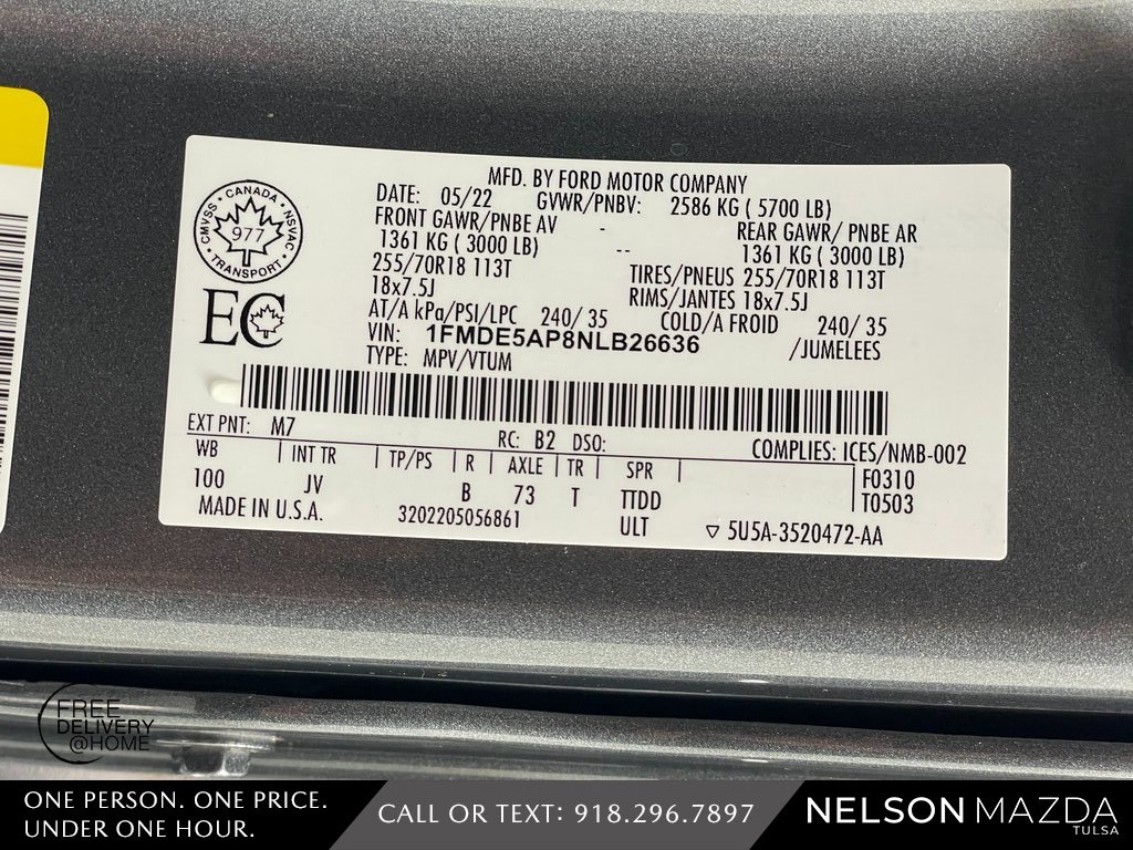Used 2022 Ford Bronco Outer Banks AWD/4WD image 72