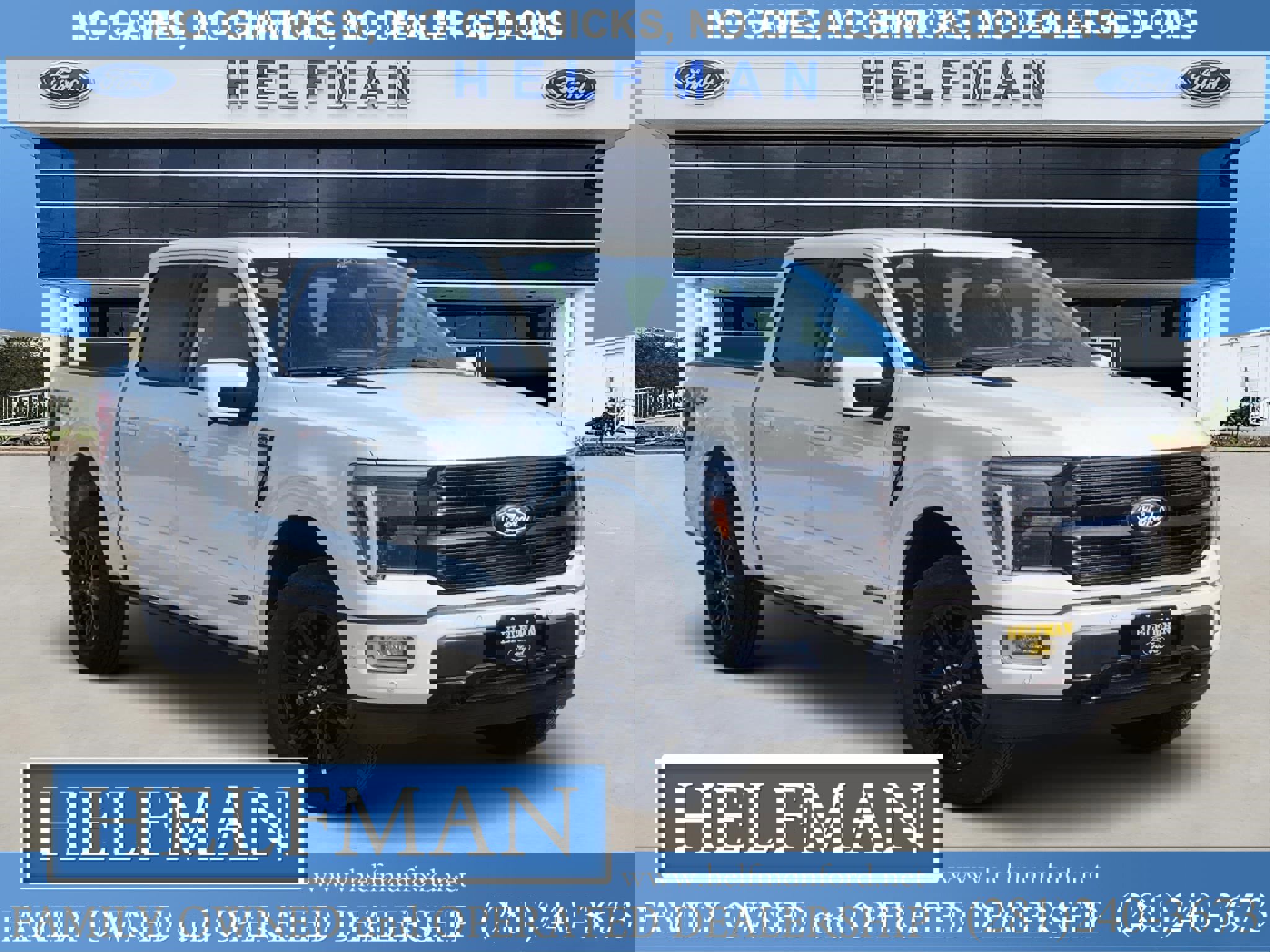 New 2025 Ford F150 Platinum w/ FX4 Off-Road Package