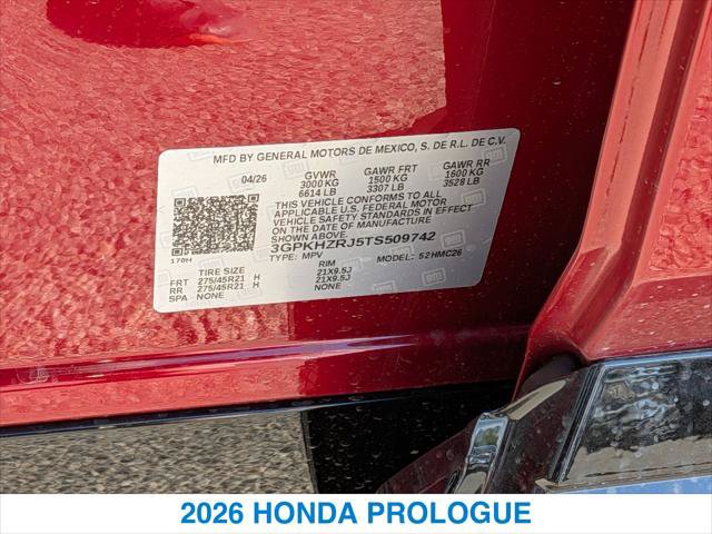 New 2026 Honda Prologue Elite image 26