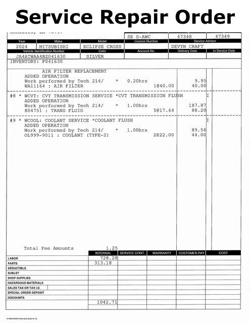 Used 2024 Mitsubishi Eclipse Cross SE image 15